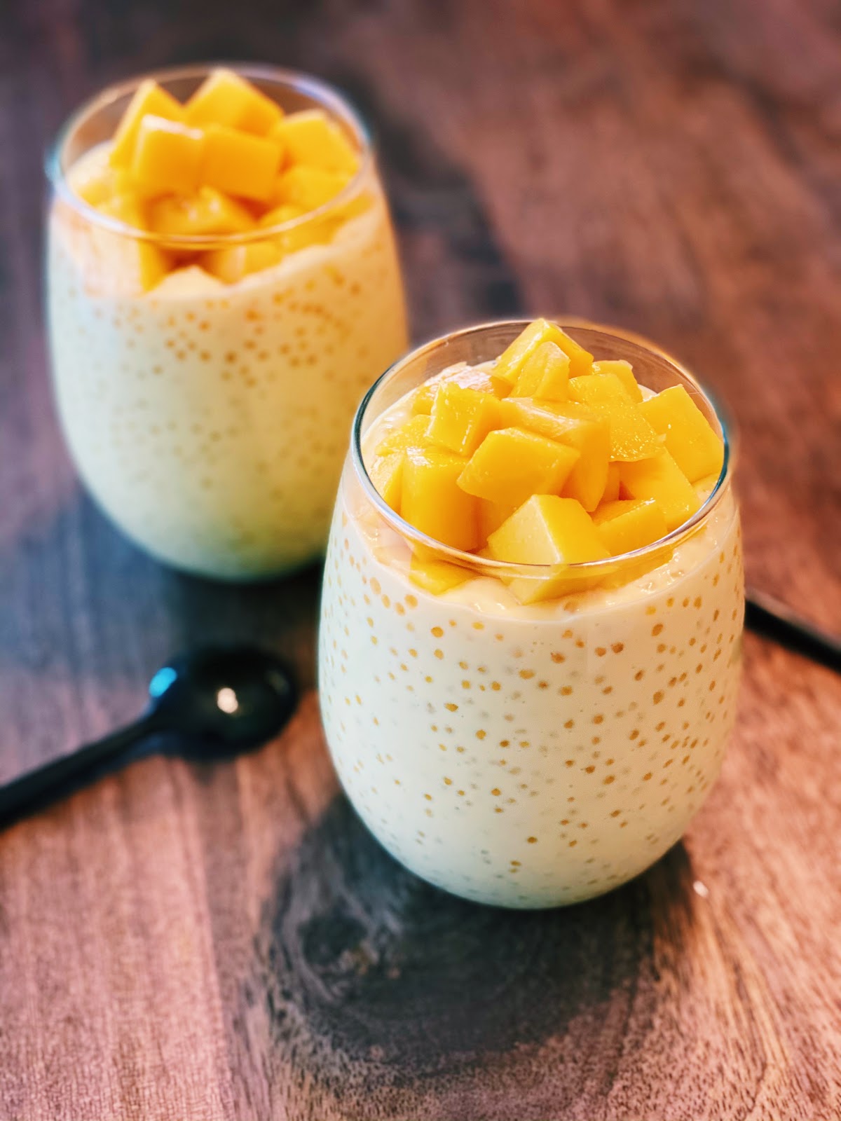 The BEST Creamy Mango Sago Only 4 Ingredients! Tiffy Cooks