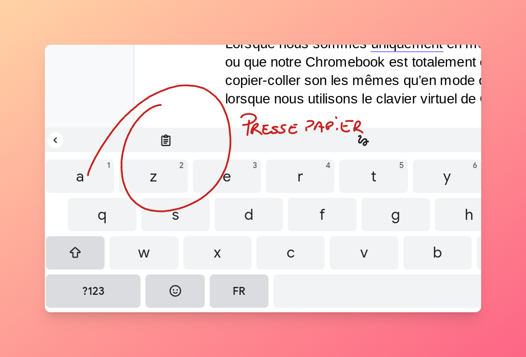 Comment copier et coller sur un Chromebook - Mychromebook.fr