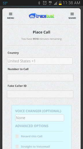 TraceBust -  Fake Caller ID apk