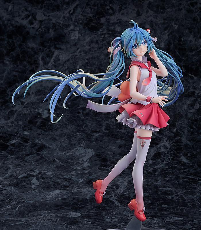 A limited-edition Hatsune Miku figure made exclusively by Max Factory