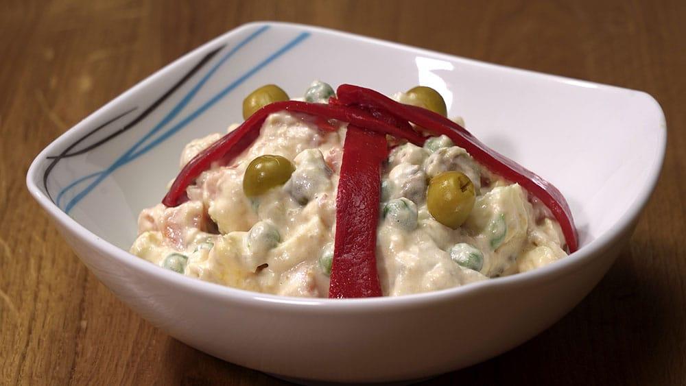 Ensaladilla rusa casera, la ensaladilla de la abuela receta