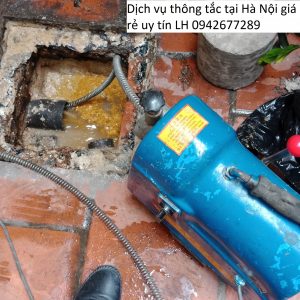 thông tắc cống hút bể phốt tại phường dịch vọng Hà Nội giá rẻ