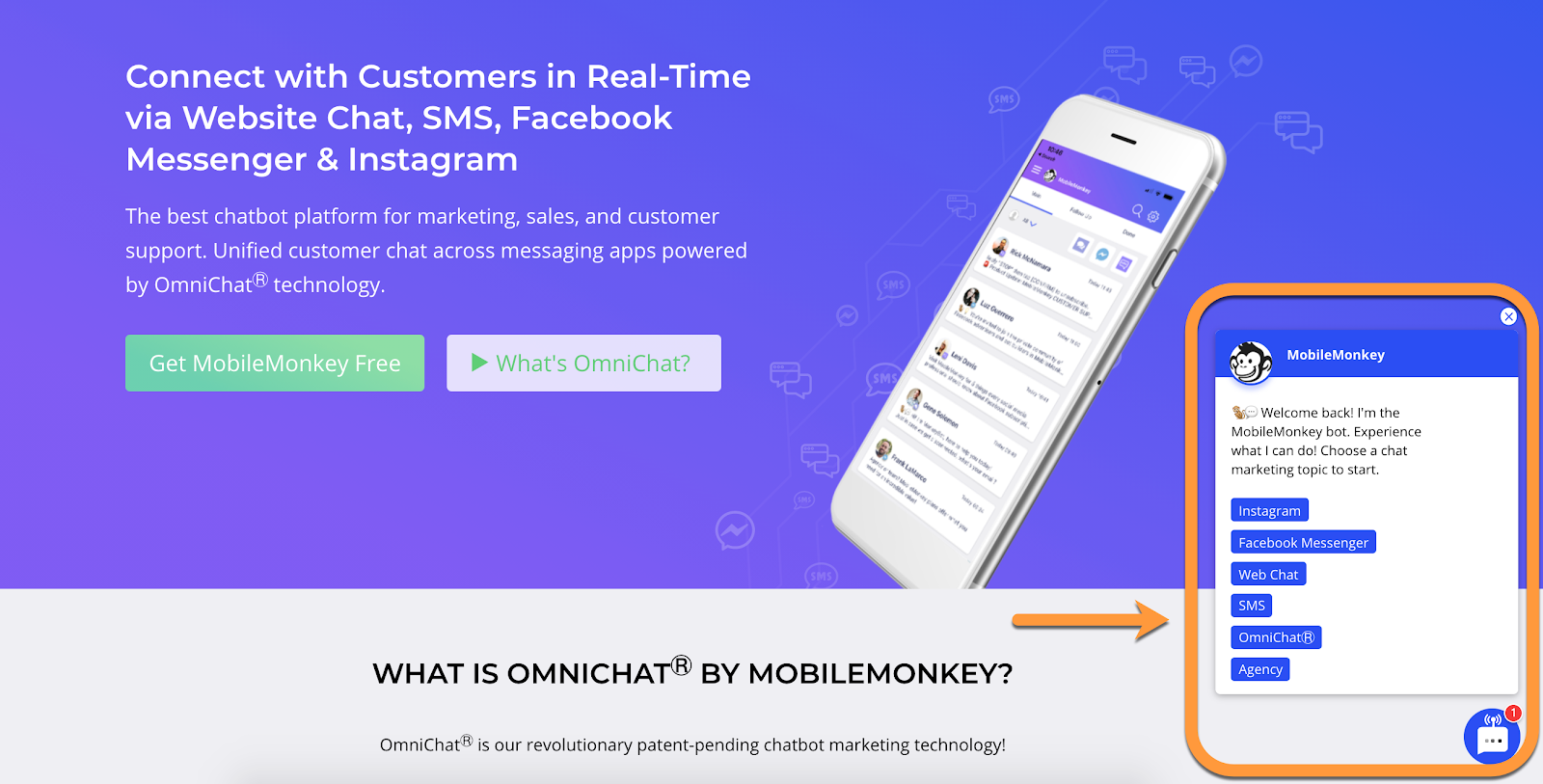 Get 24/7 Chat Marketing & Sales Outreach Automation for Instagram, Facebook  Messenger, SMS and Webchat for Small Business