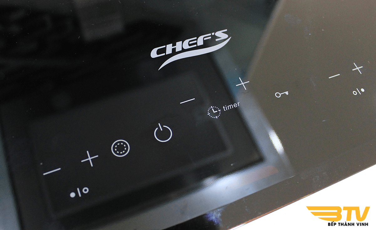 bảng điều khiển Bếp điện từ Chefs EH-MIX866