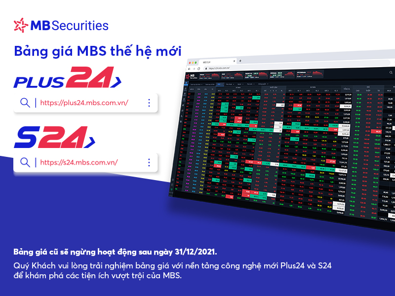 MB securities cung cấp bảng giá thế hệ mới