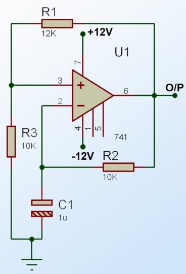 Square Wave Generator Circuit