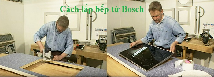 Lắp đặt bếp từ Bosch PIE631FB1E