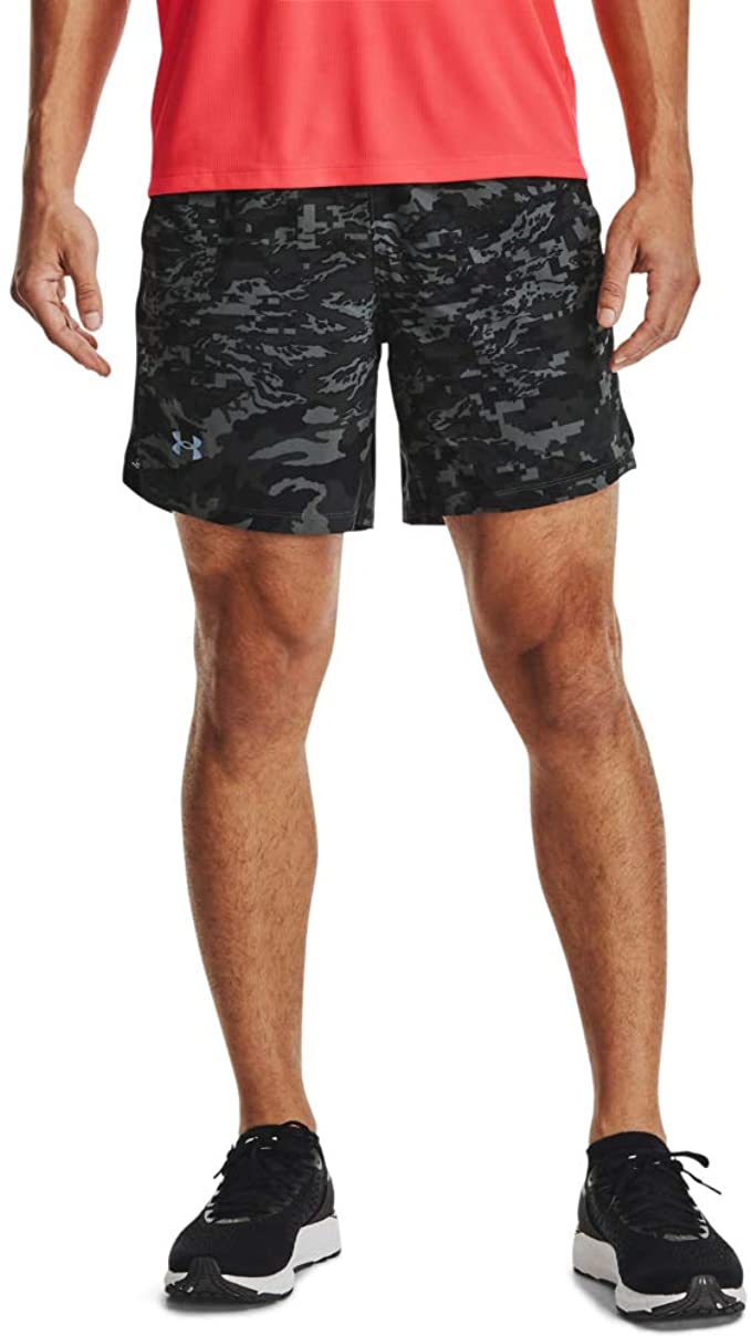 Under Armour Men's Launch Stretch Woven 7-inch Printed Shorts