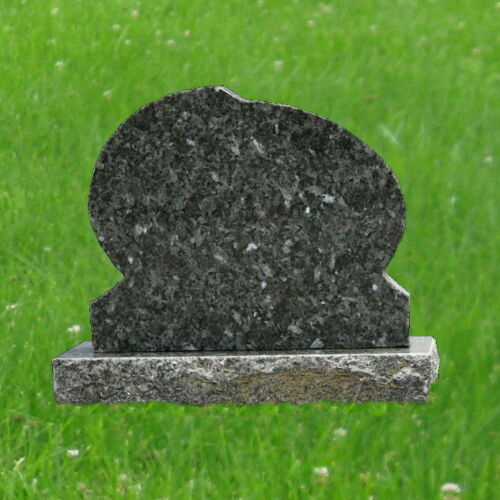 Headstone Pet Mini Blue Pearl Memorial Grave Granite Marker Cemetery Stone MN-82