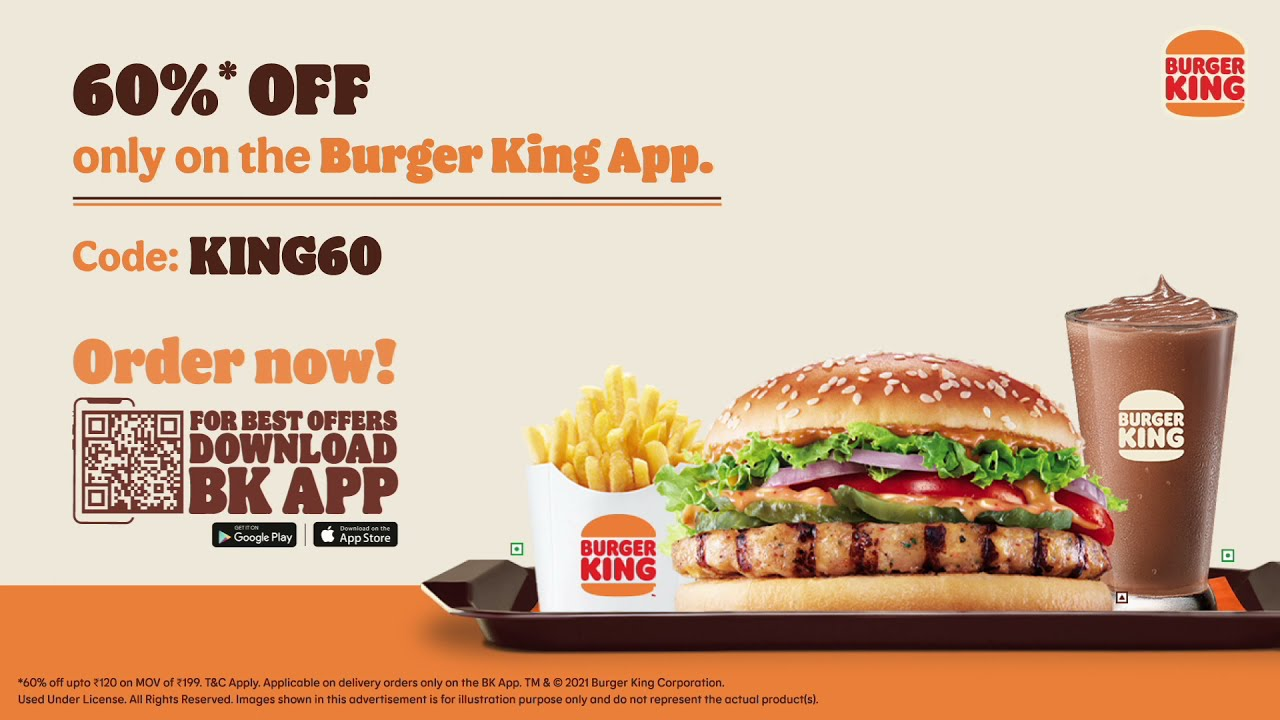 ad by Burger King