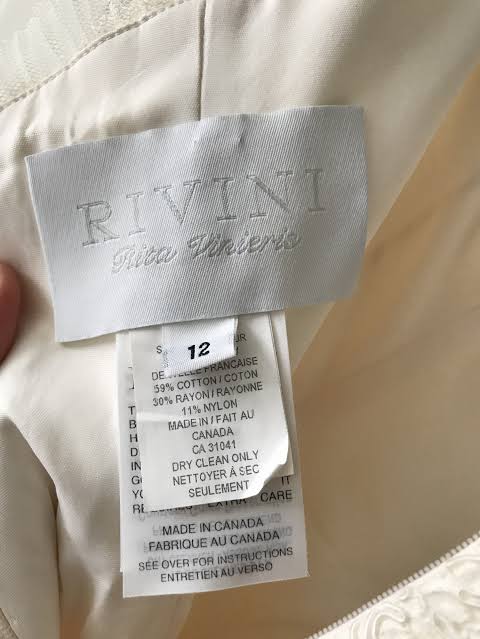 pay attention to the care instructions on your dress