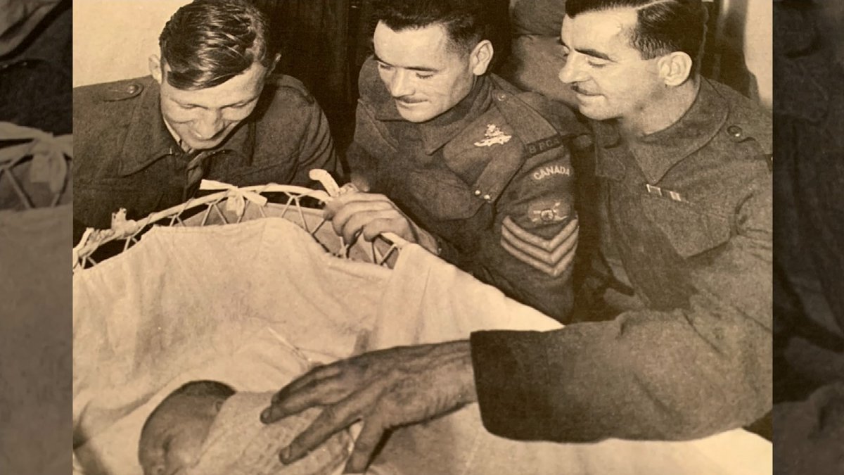 How 3 soldiers saved an abandoned newborn baby during WWII