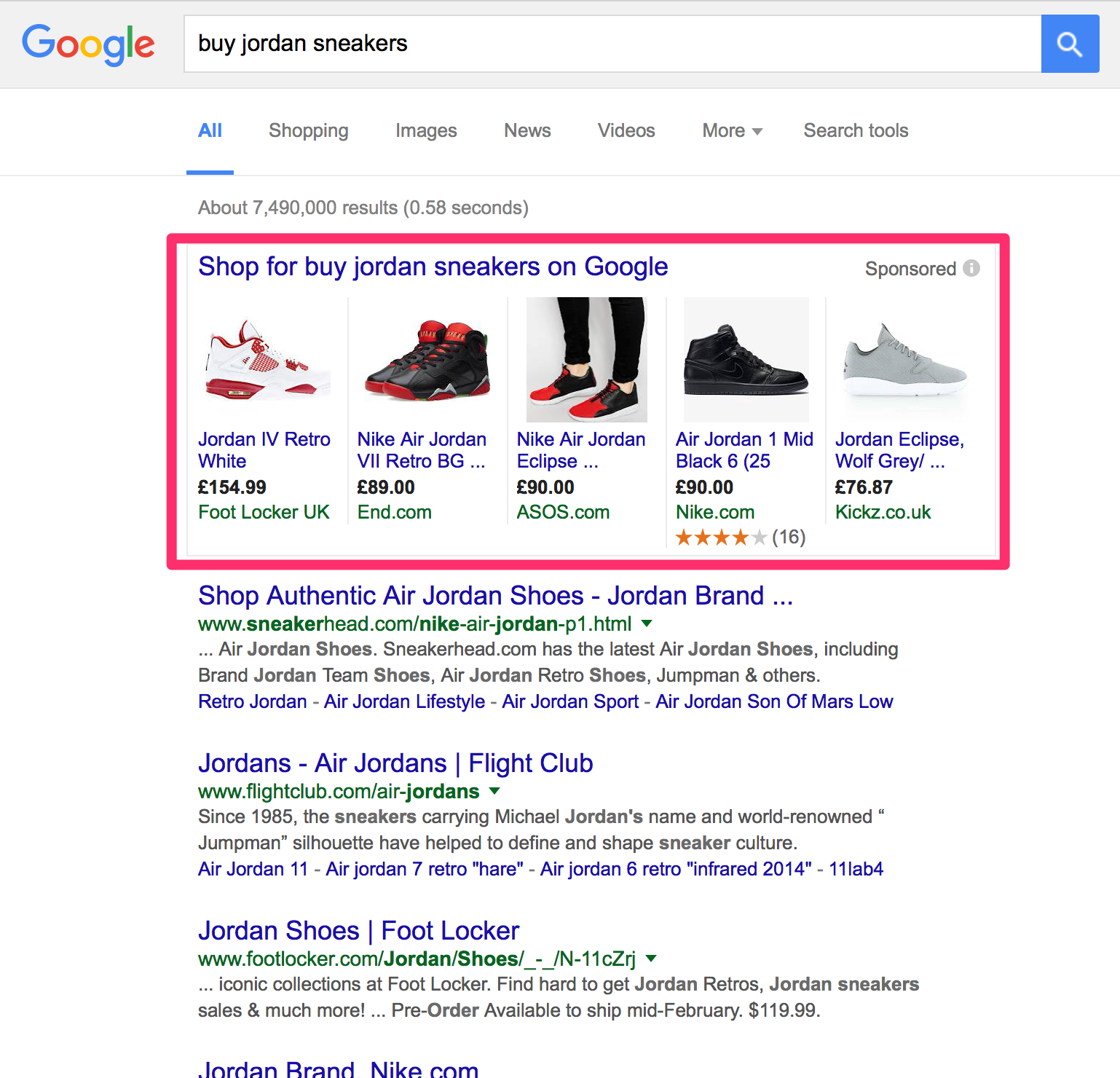 shopping ads : Paid search