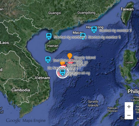 Trung Quốc ồ ạt đưa thêm 4 giàn khoan vào Biển Đông