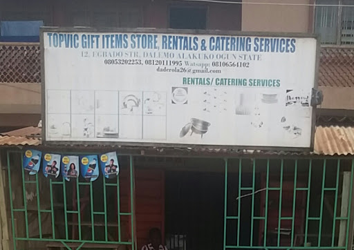 Topvic Gift Items Store, Rentals & Catering Services