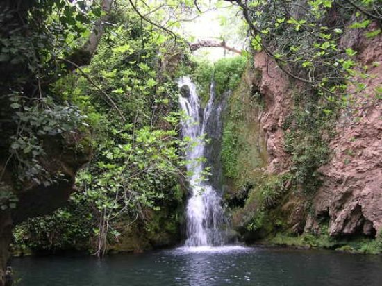 La cascade El Martinete pour se baigner à Séville