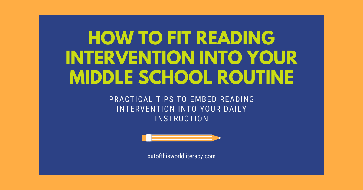 Middle School Reading Intervention
