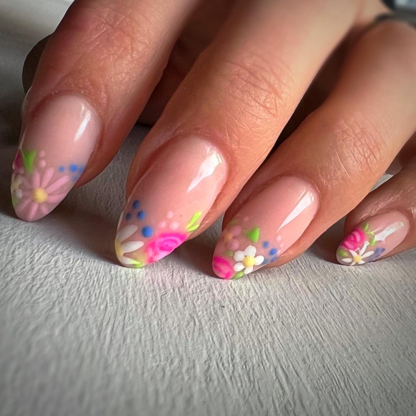 Floral Nails