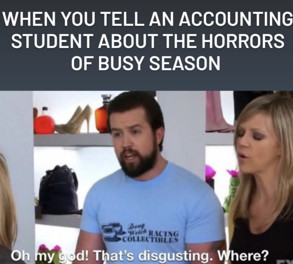 Horrors of busy season