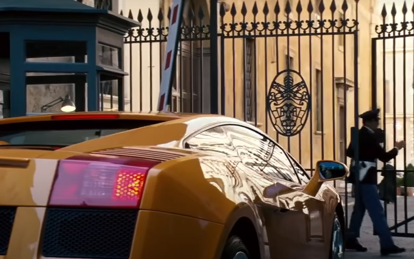 Lamborghini Gallardo was driven in Mission Impossible III