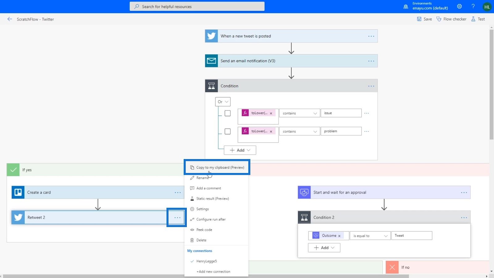 Power Automate development