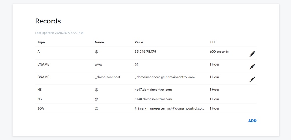 Tipos de registros DNS