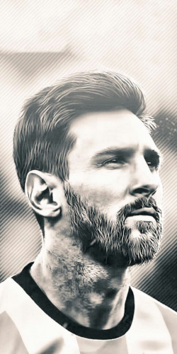Resultado de imagen de messi retrato