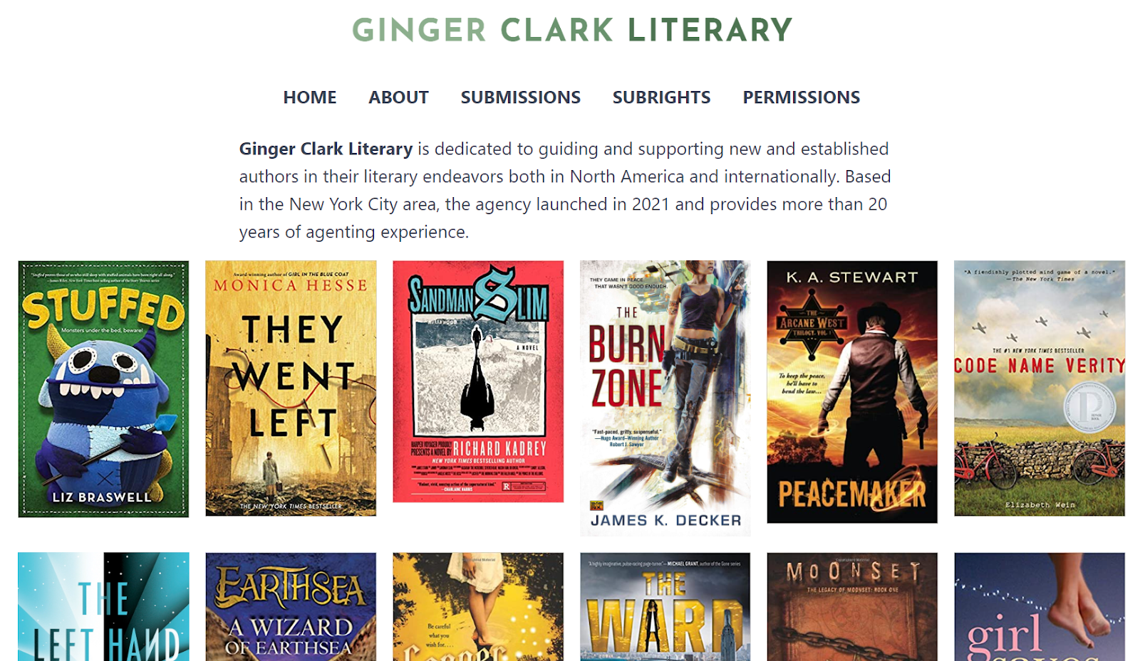 Ginger Clark From Ginger Clark Literary