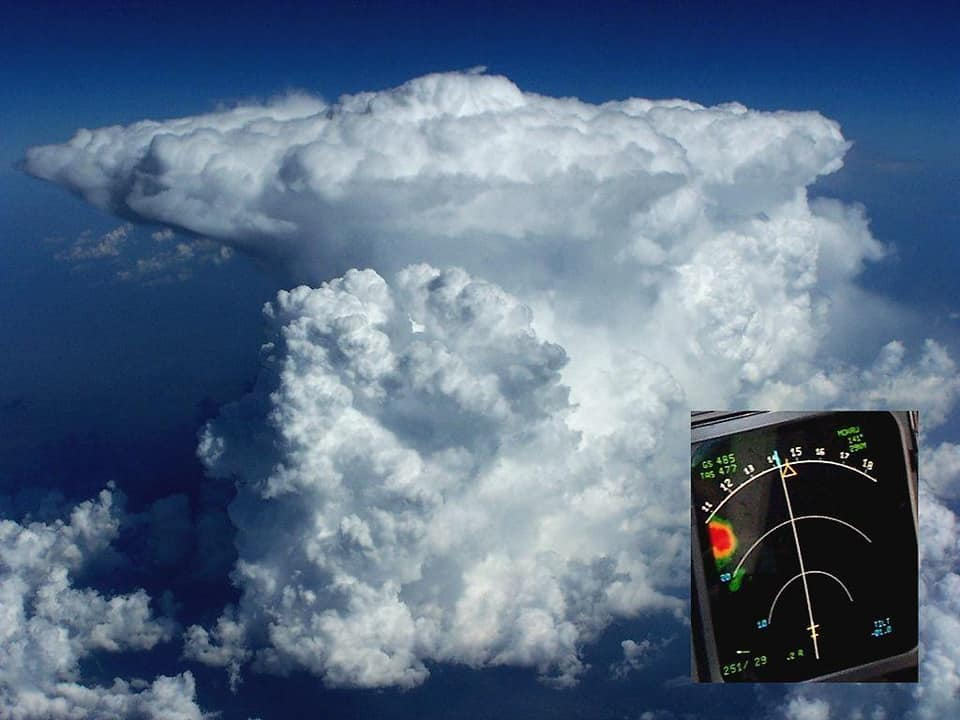 Погодный путь. Метеорологический радар. Метеорологические самолеты. Самолет в грозу. Метеорологические условия.