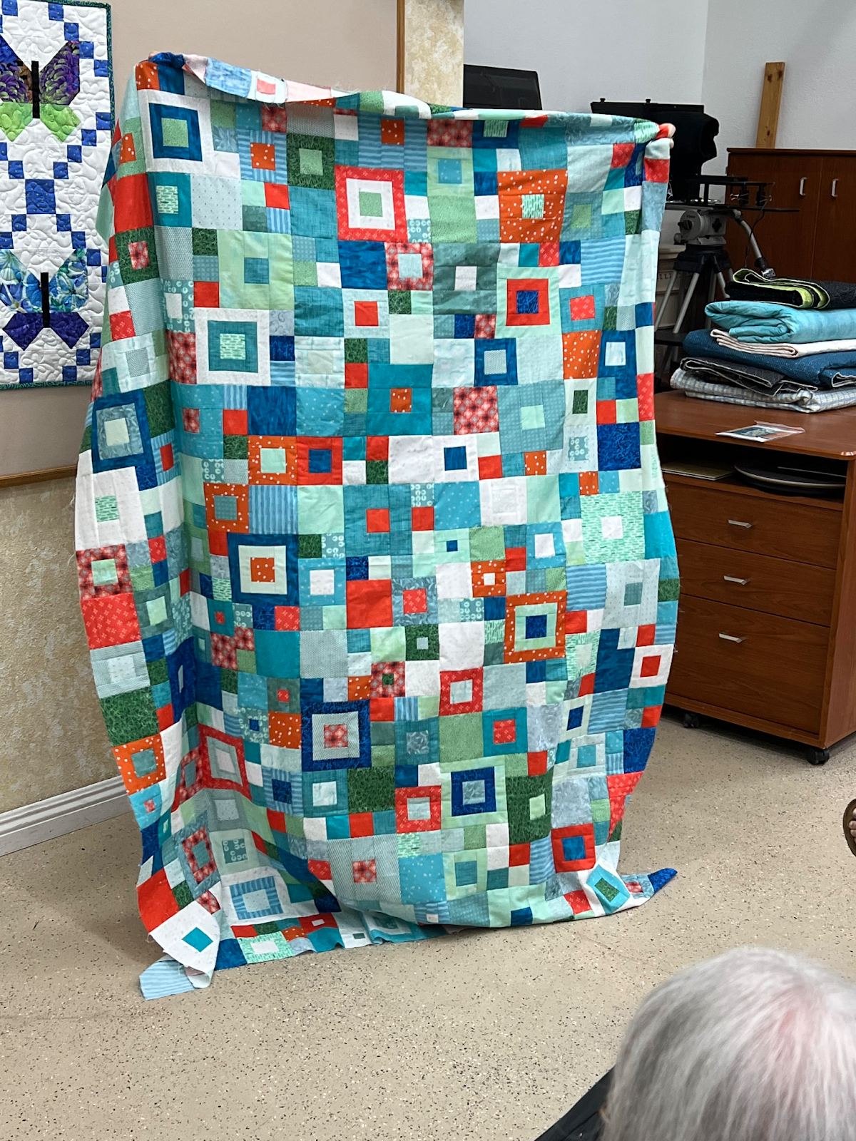 Boston Modern Quilt Guild: The Blog: July Meeting Recap