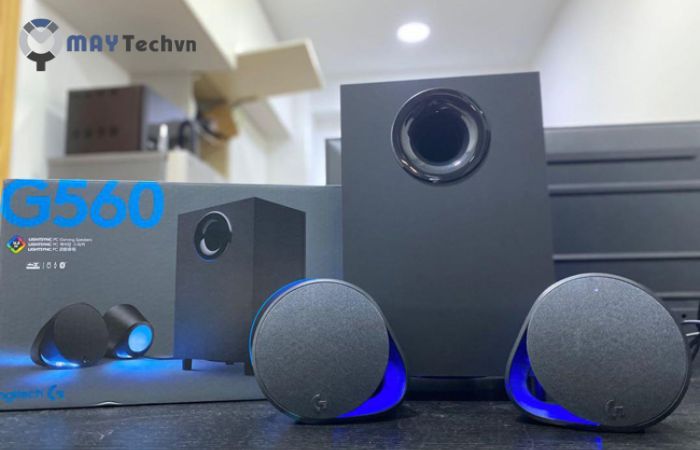 Loa Logitech G560 LIGHT SYNC RGB - Maytechvn - 187 đường số 1, phường Bình Hưng Hoà B, quận Bình Tân, TP.HCM