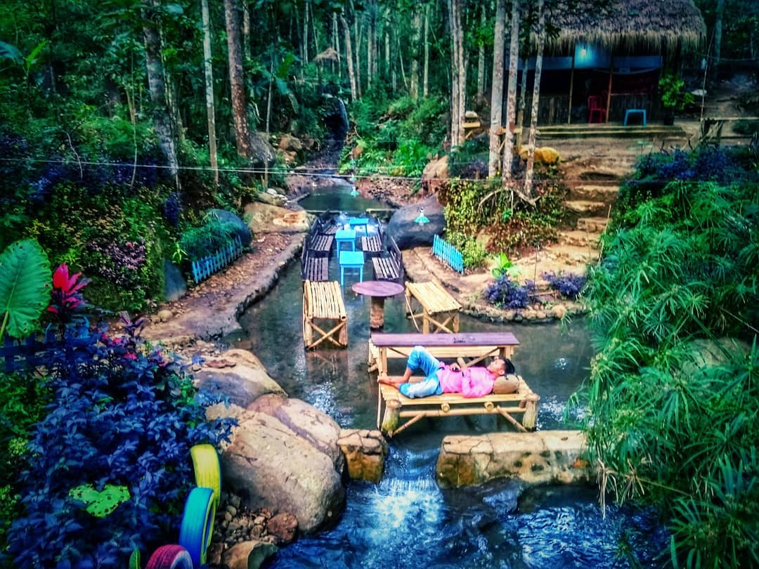 Taman Sungai sumber biru : harga tiket dan lokasi
