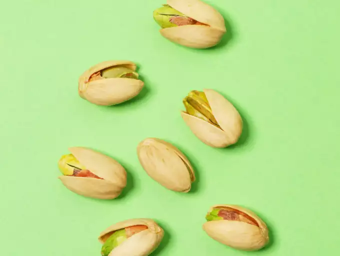 Soaked pistachios