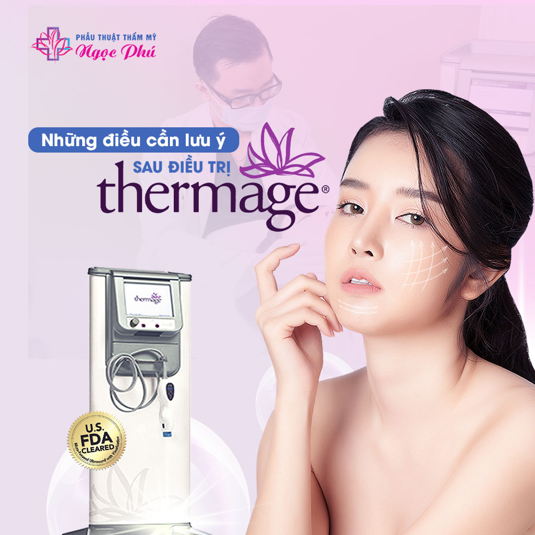 công nghệ Thermage sử dụng nhiệt lượng để kích thích sản sinh collagen giúp da được săn chắc, mịn màng.