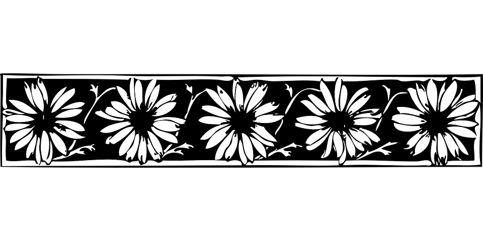 Free vector graphic: Border, Flowers, Decoration, Daisy - Free ...