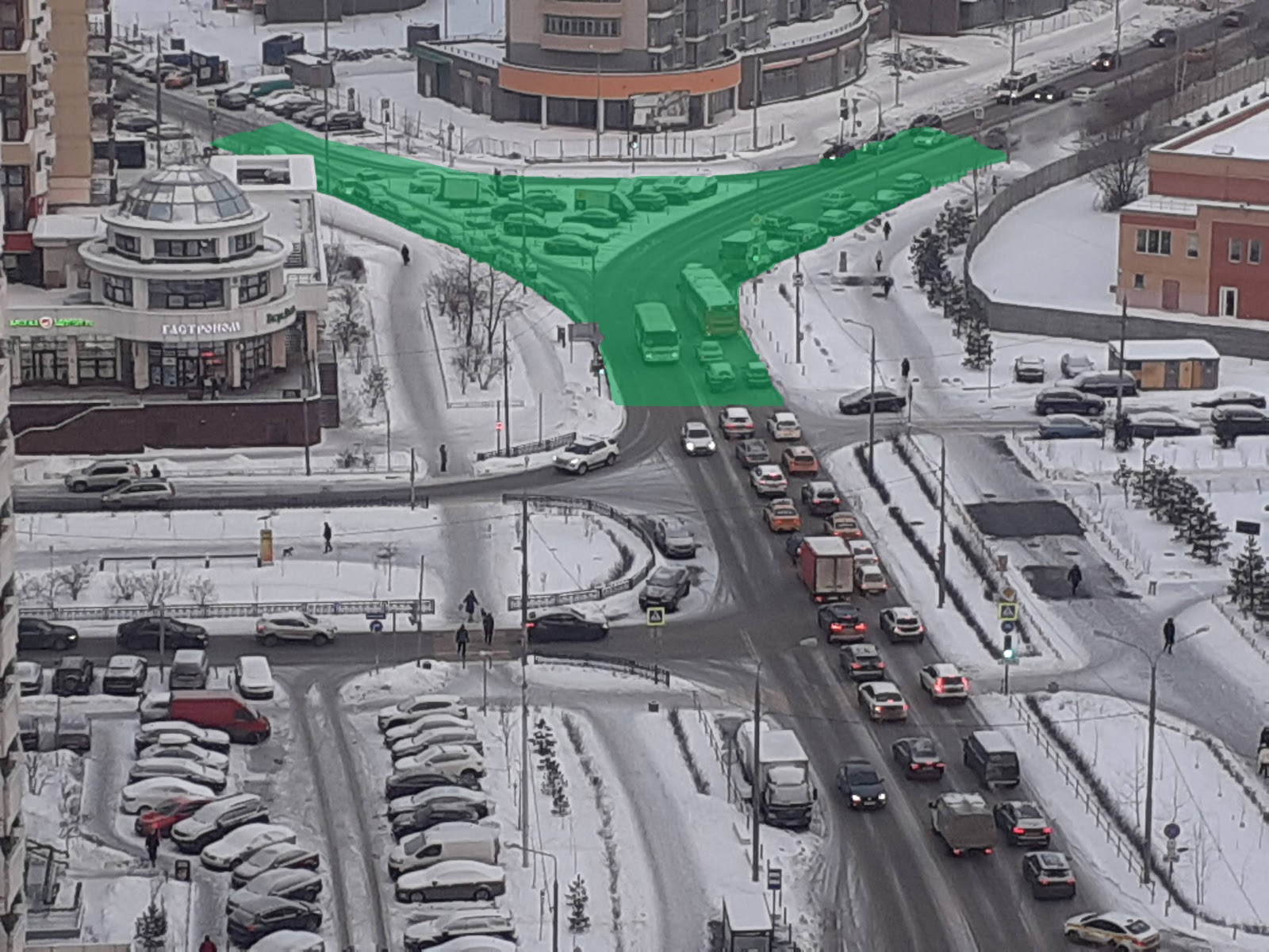 Перекресток Павшинская Пойма