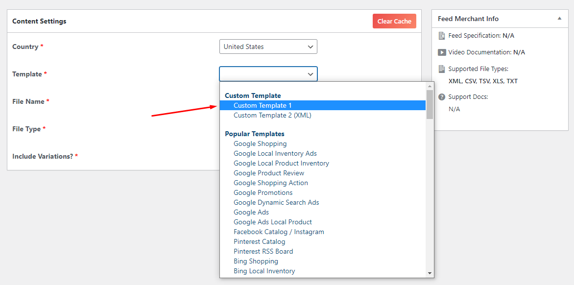 Custom template to export WooCommerce products to Excel 