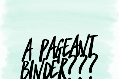 A Pageant Binder?