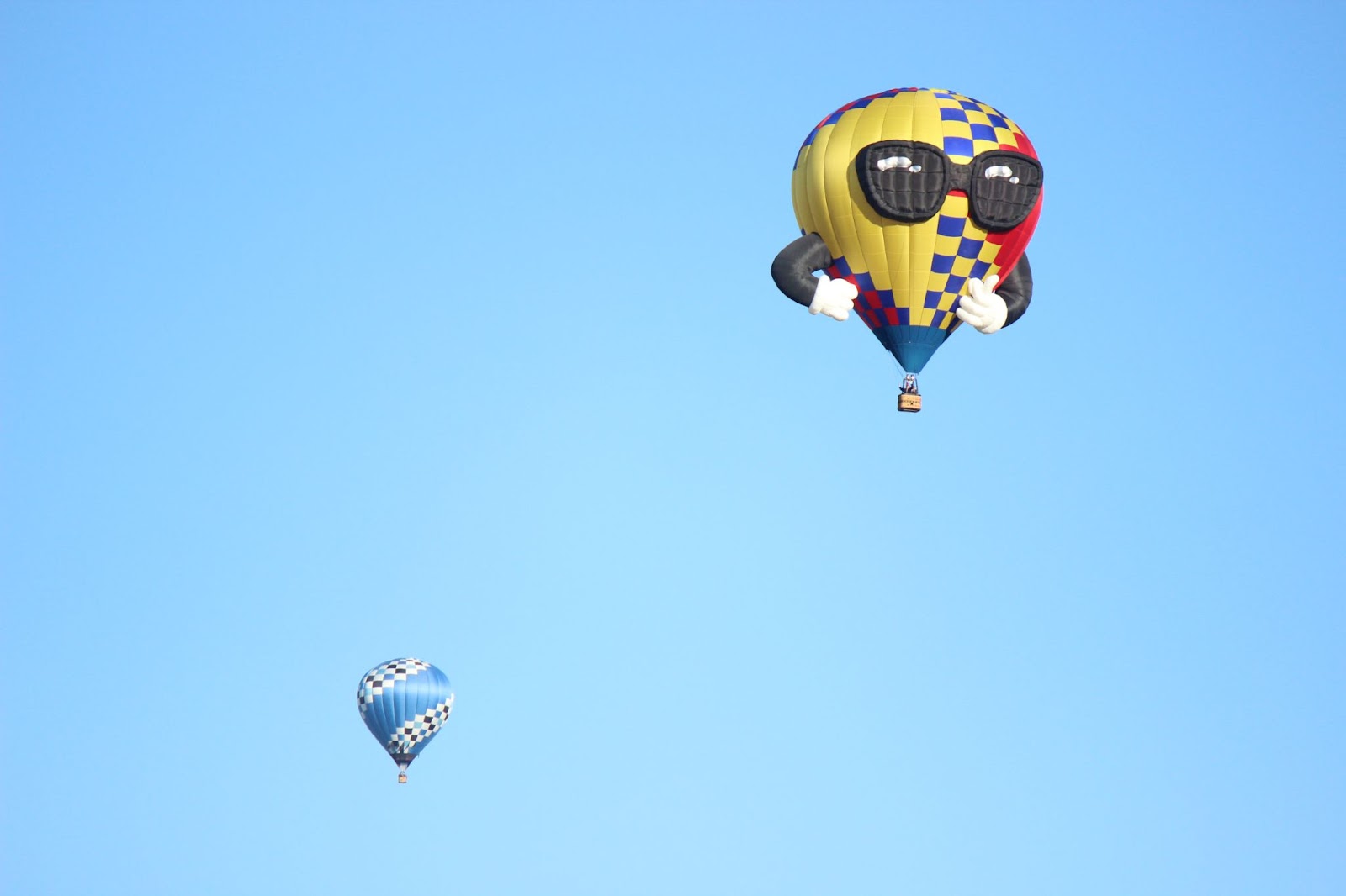 Hot air baloon at Albuquerque International Baloon Fiesta