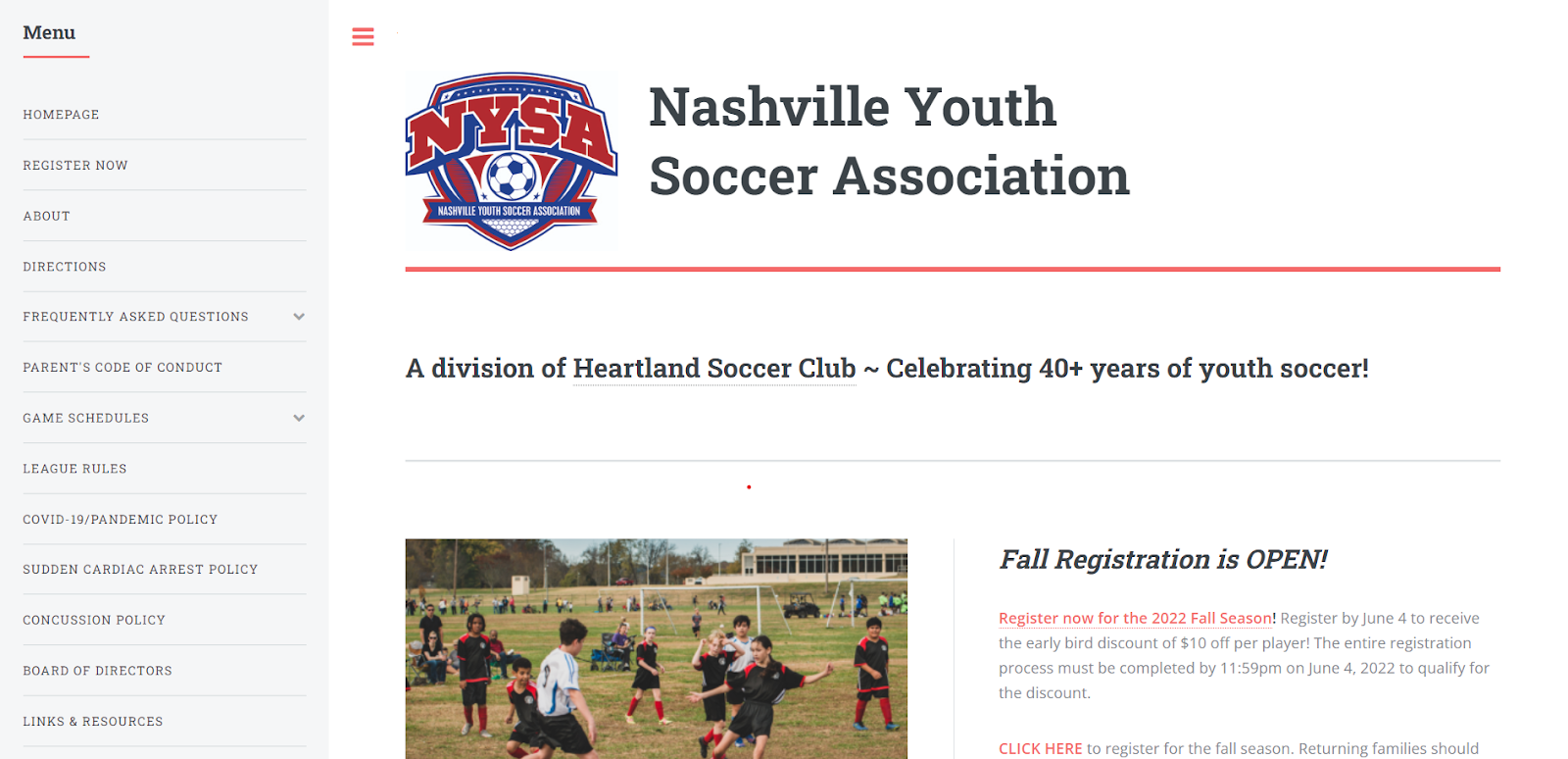 Nashville Youth Soccer Association