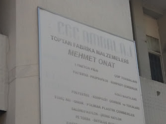 Ege Ambalaj Toptan Fabrika Malzemeleri Ticareti - Mehmet Onat