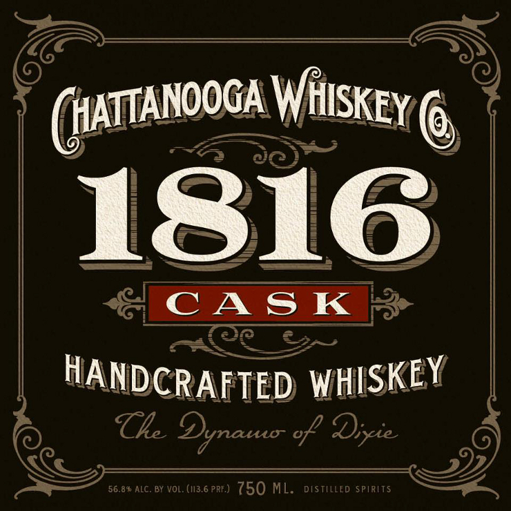 Logotipo de la empresa de whisky Chattanooga