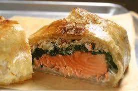 Image result for salmon wellington