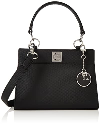 Lacoste Women's NF3822DC Top Handle Bag, Black, One Size