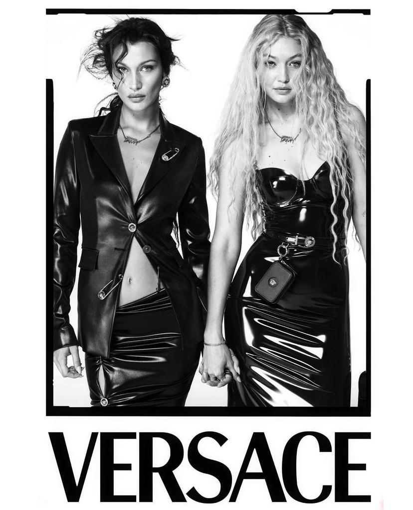 Bella and Gigi Hadid Star in Versace's Spring 2022 Campaign