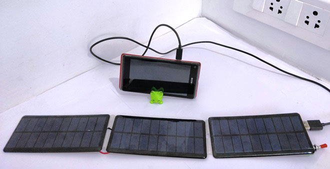DIY Solar Mobile Phone Charger Circuit