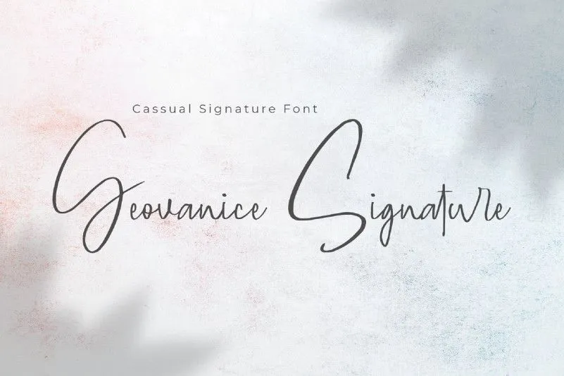 Geovanice Casual Signature