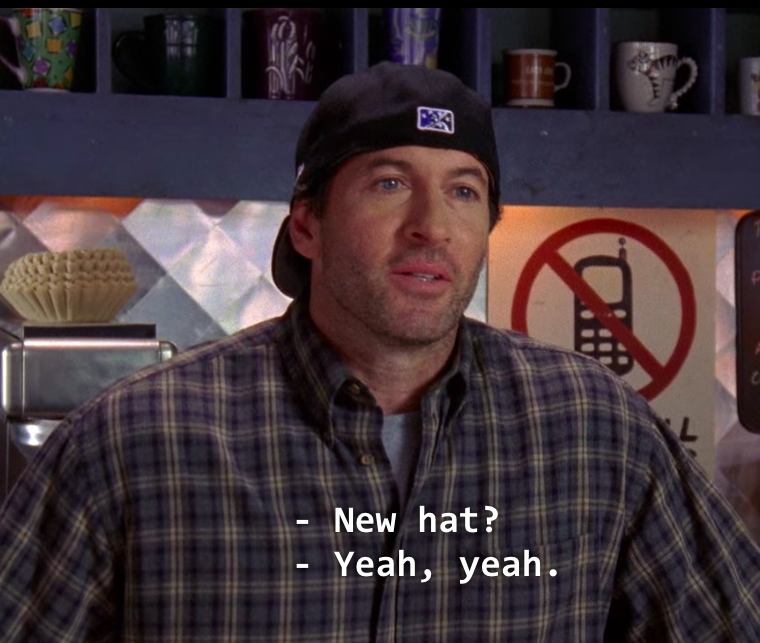 This 'Gilmore Girls' Easter Egg Makes Luke's Hat The Ultimate Mood Ring
