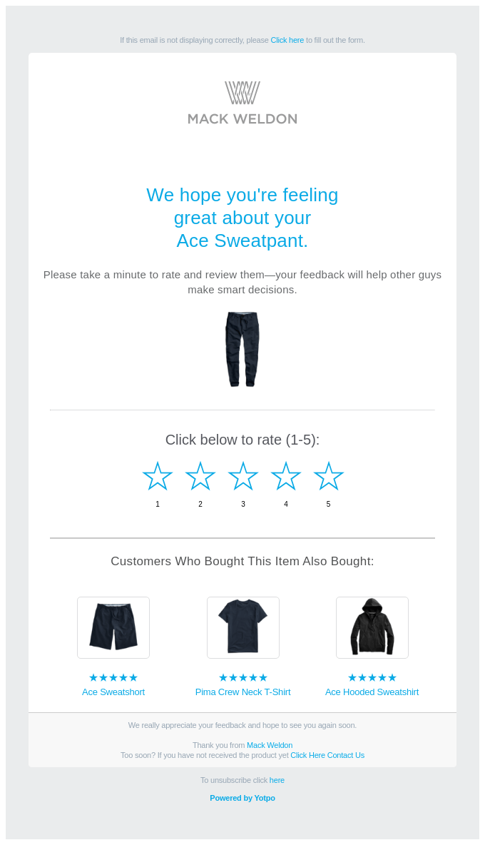 Customer Feedback CTA
