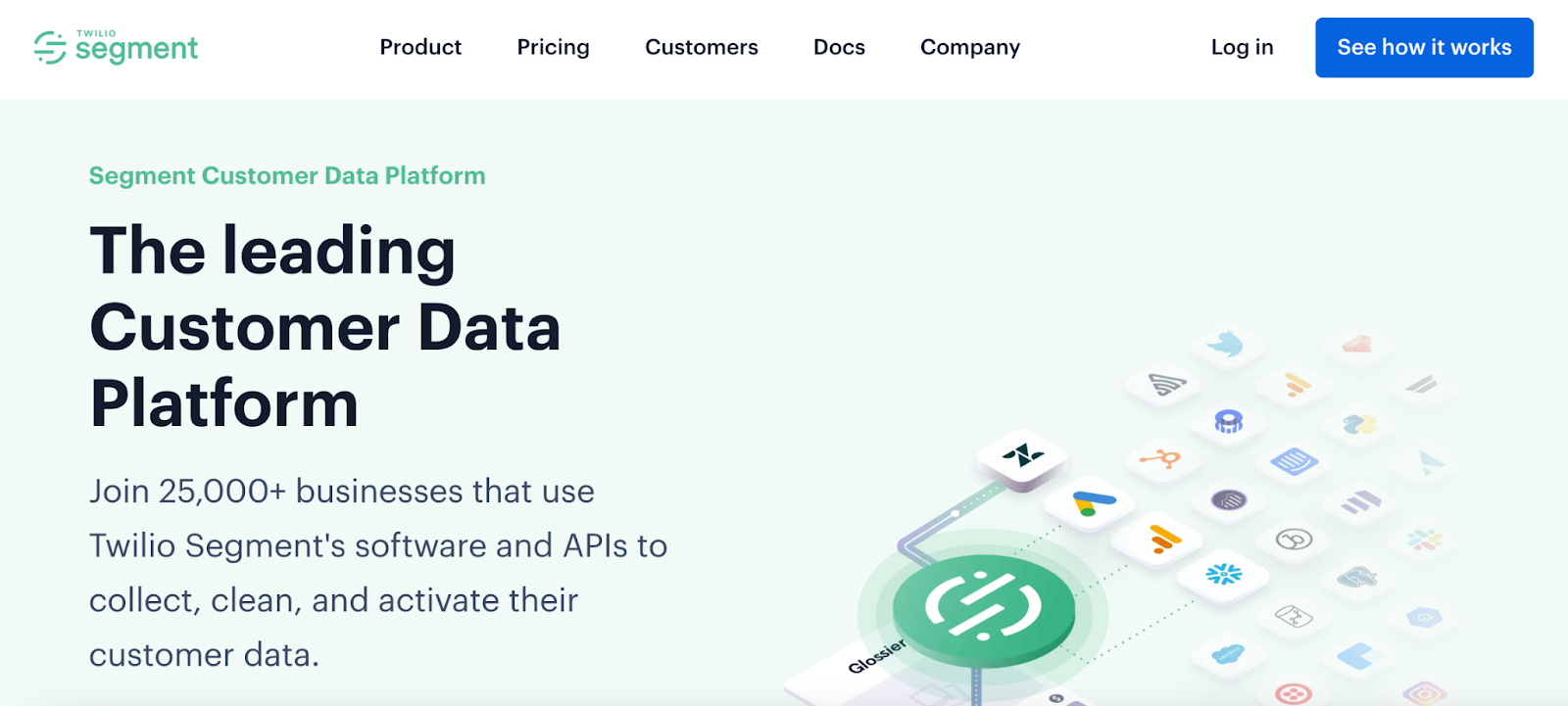 best customer data platform example, Segment